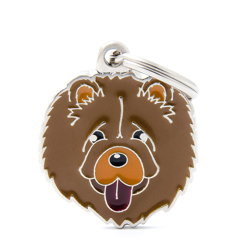 Myfamily Medaglietta Cane Chow Chow Myfamily Medaglietta Cane Chow Chow